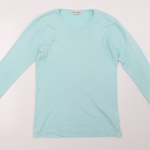 Berkertex Womens Blue   Pullover Sweatshirt Size 16
