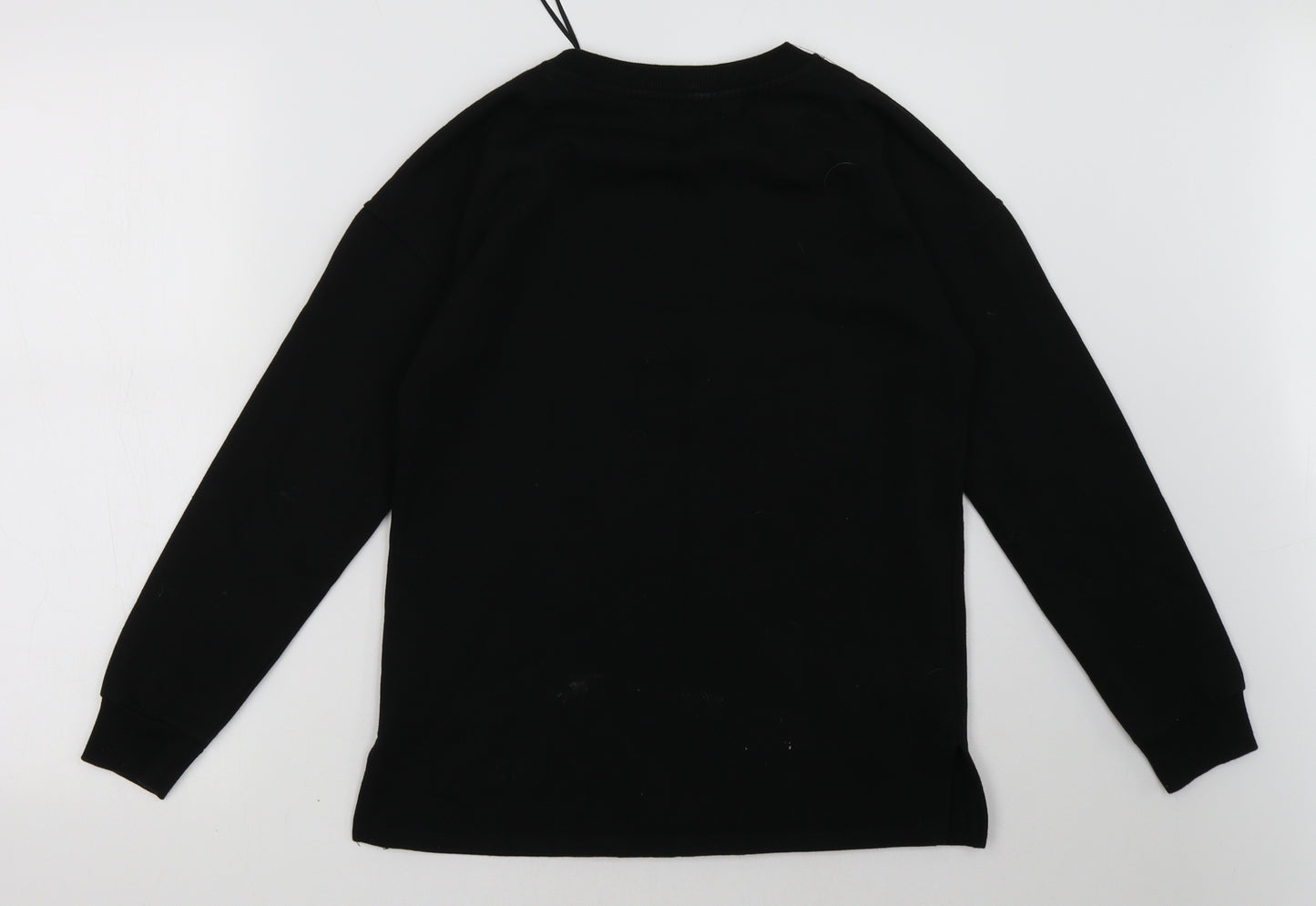 Matalan Womens Black   Pullover Sweatshirt Size 8