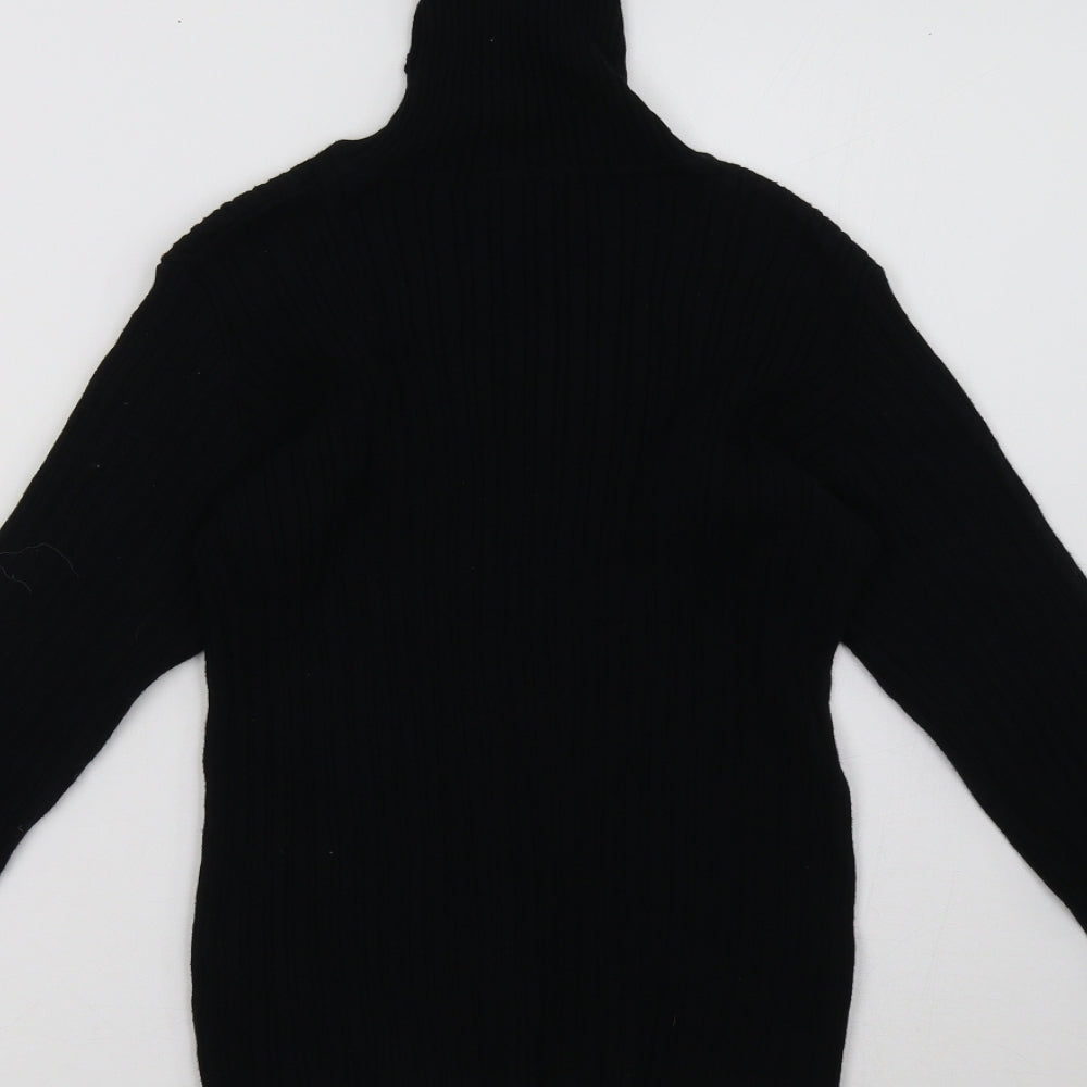 Nutmeg Girls Black   Pullover Sweatshirt Size 13-14 Years