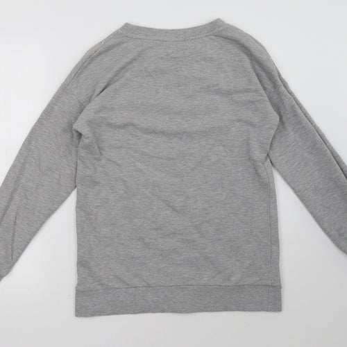 NEXT Womens Grey   Pullover Sweatshirt Size 8
