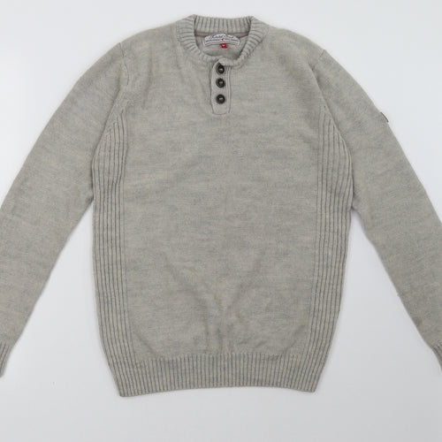 Twisted Soul Mens Beige   Pullover Sweatshirt Size M
