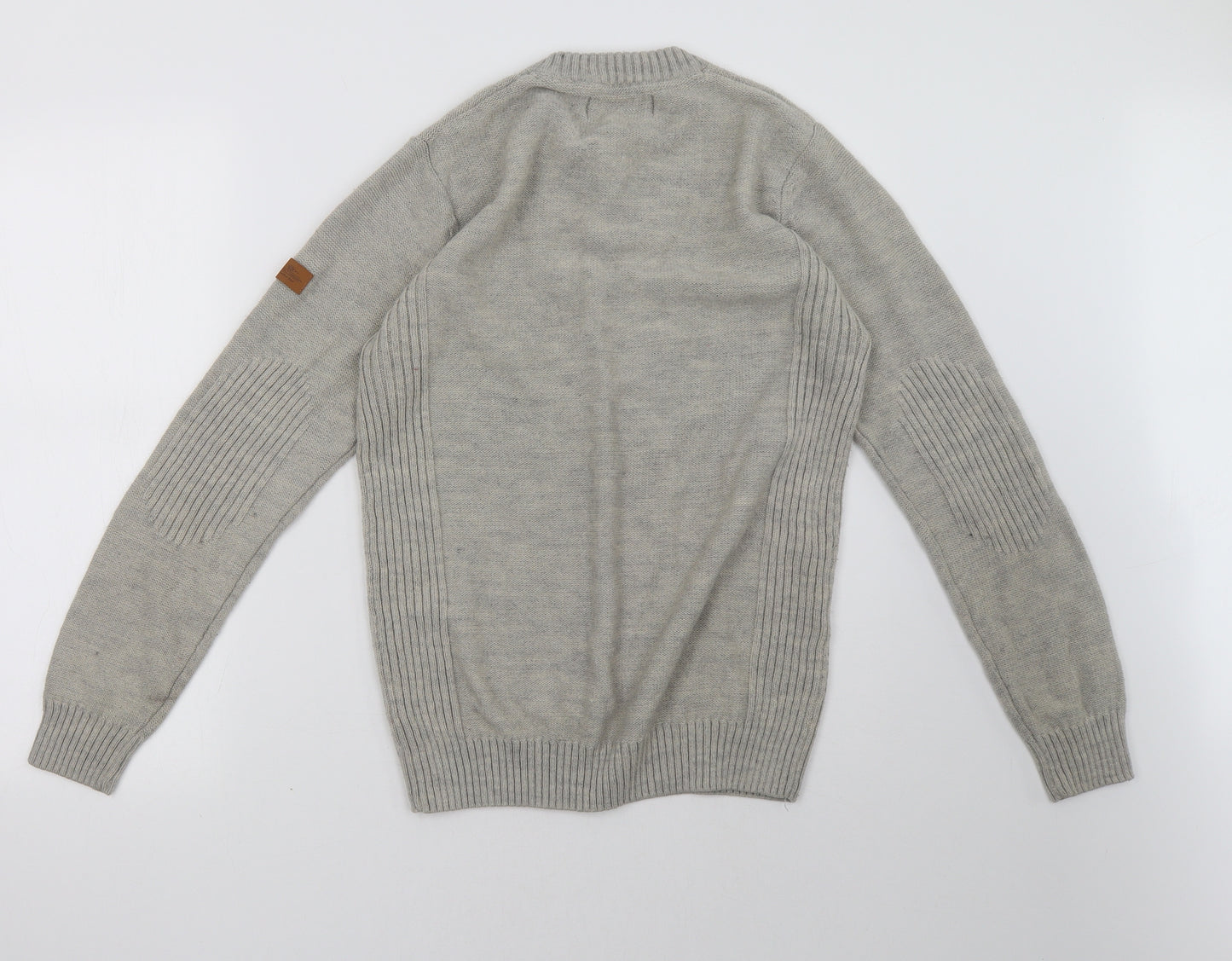 Twisted Soul Mens Beige   Pullover Sweatshirt Size M