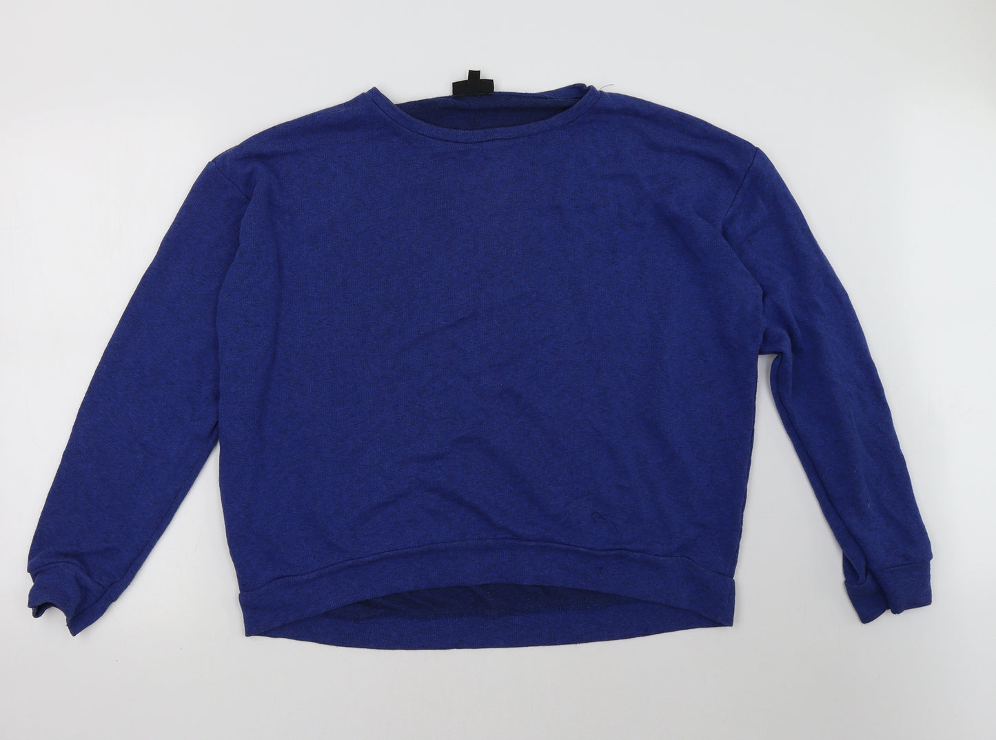 Topshop Womens Blue   Pullover Sweatshirt Size 14