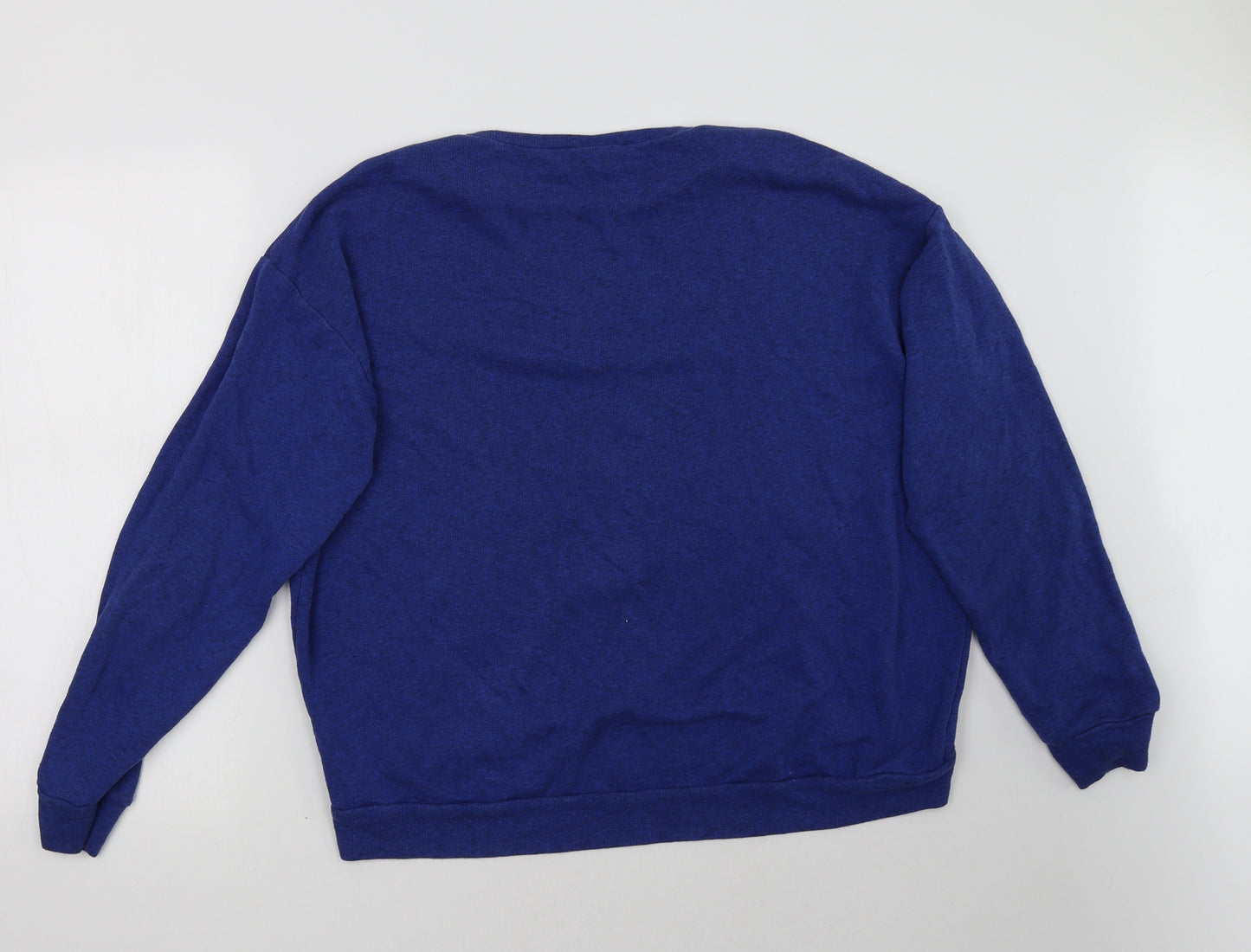 Topshop Womens Blue   Pullover Sweatshirt Size 14