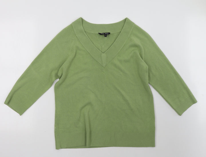 Key West Womens Green   Pullover Sweatshirt Size L