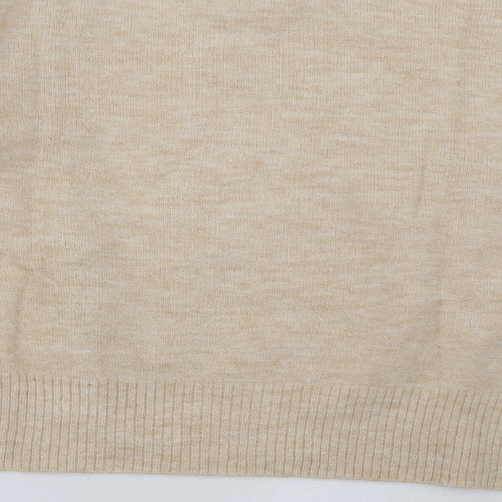 ASOS Womens Beige   Pullover Sweatshirt Size 10