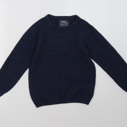 Primark Boys Blue   Pullover Sweatshirt Size 7-8 Years