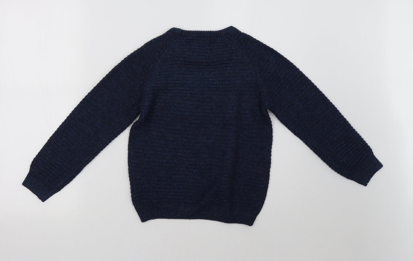 Primark Boys Blue   Pullover Sweatshirt Size 7-8 Years