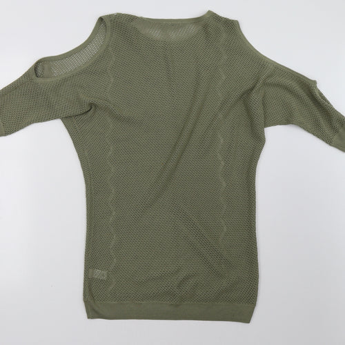 Sainsburys Womens Green   Pullover Sweatshirt Size 10