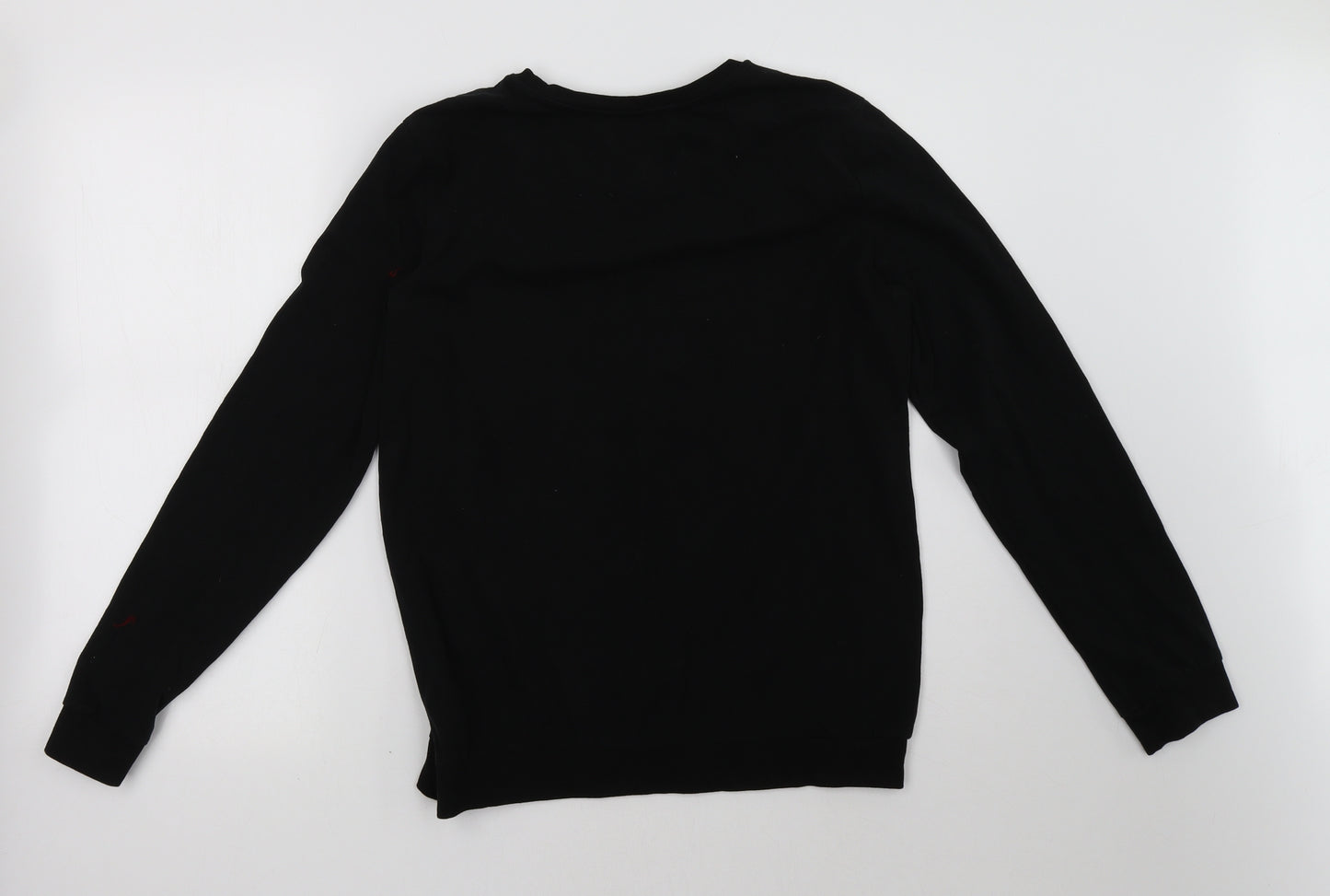 Avenue Womens Black   Pullover Sweatshirt Size 10