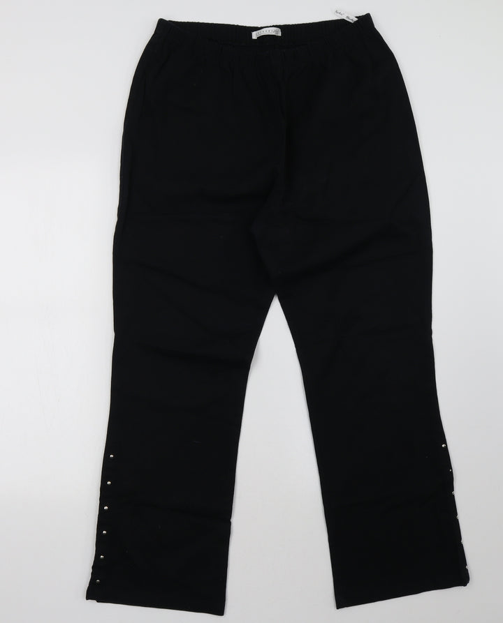 Berkertex Womens Black   Trousers  Size M L30 in