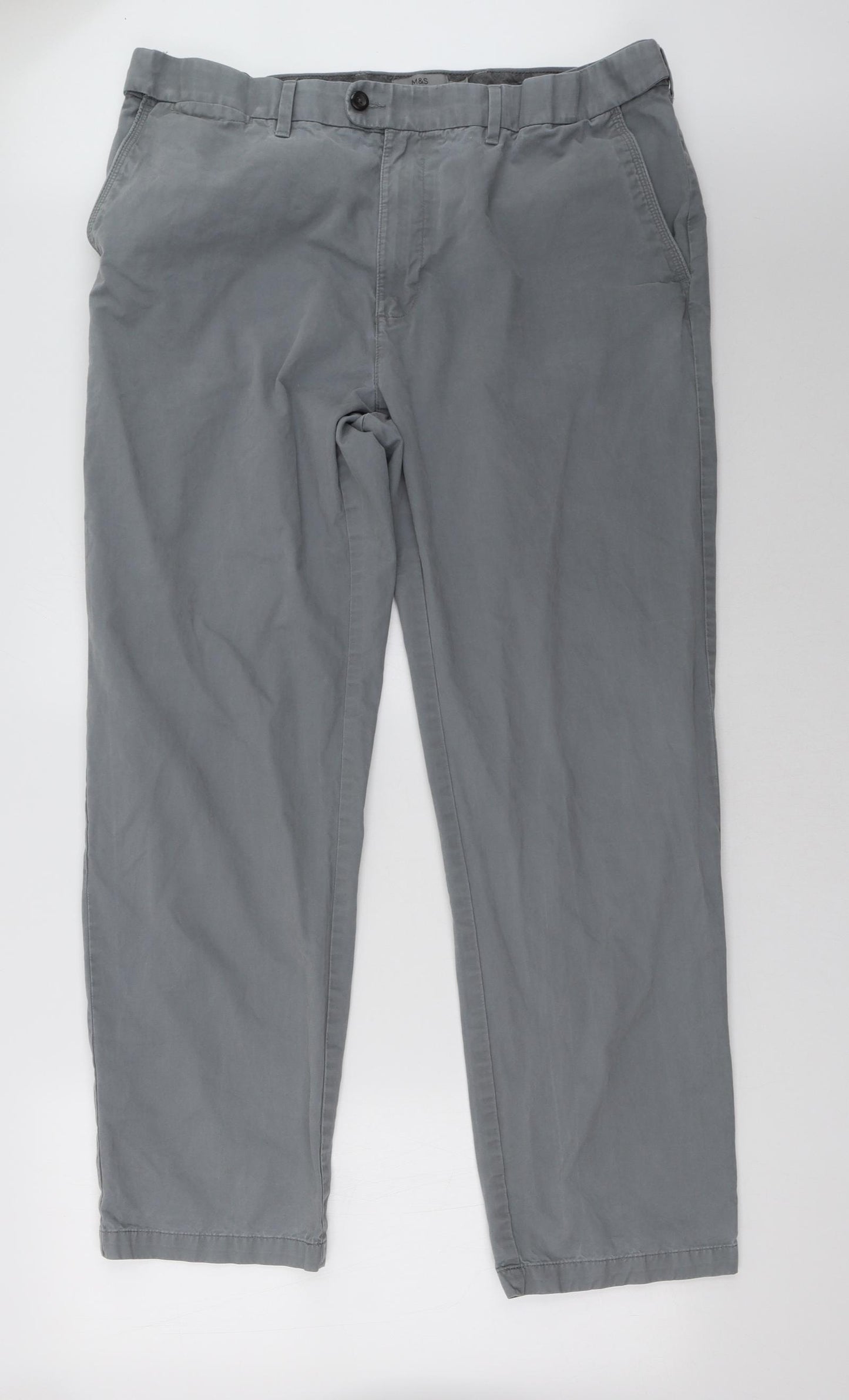 Marks and Spencer Mens Grey   Trousers  Size 40 L33 in