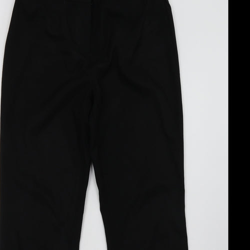 Matalan Womens Black   Trousers  Size 10 L32 in