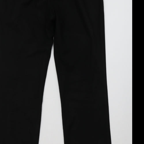 Matalan Womens Black   Trousers  Size 10 L32 in