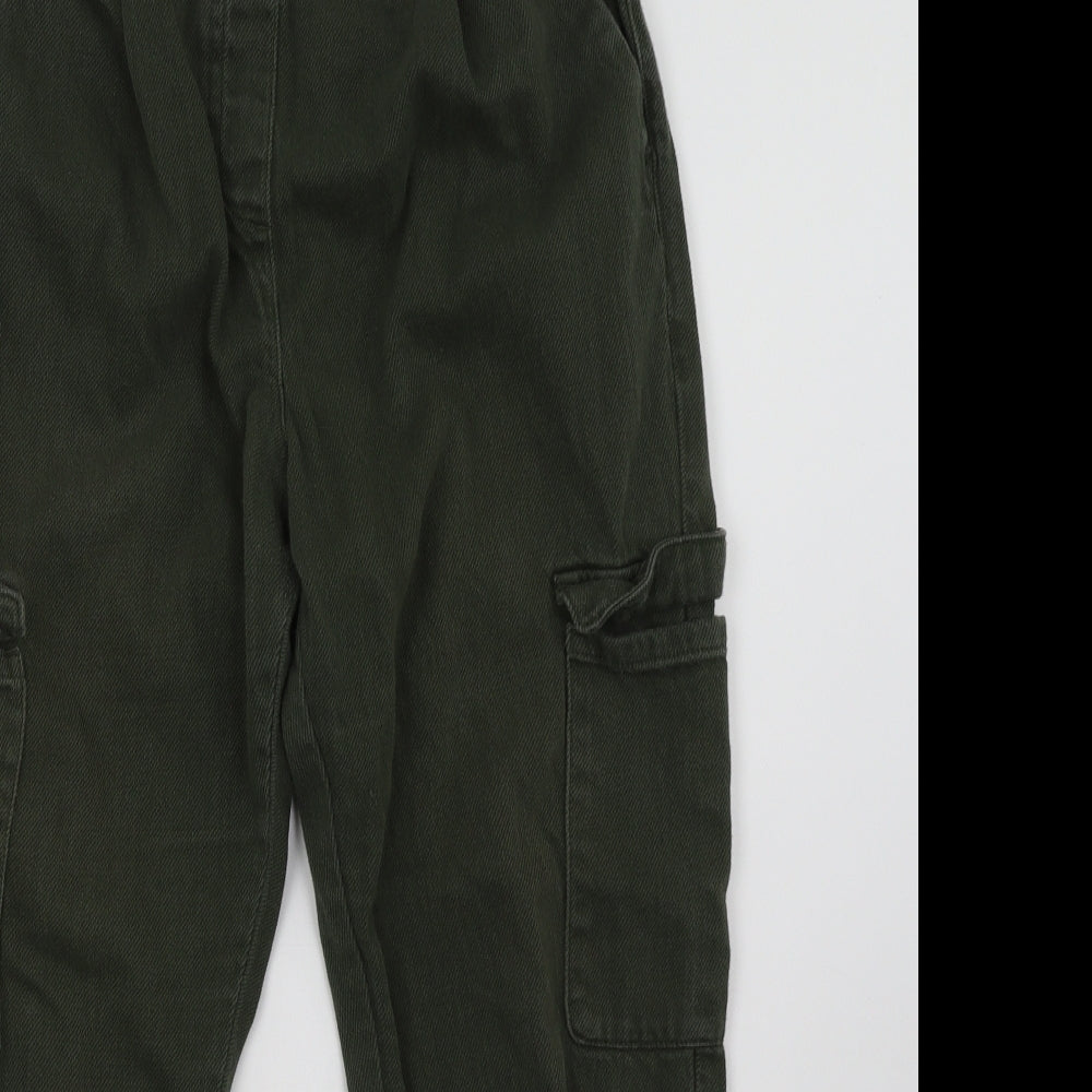 NEXT Womens Green   Cargo Trousers Size 12 L28 in