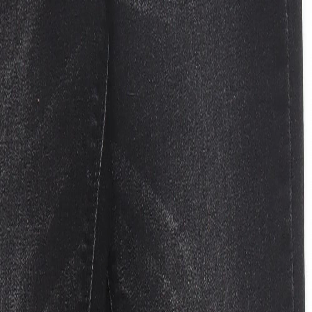 Primark Womens Black  Denim Skinny Jeans Size 12 L31 in