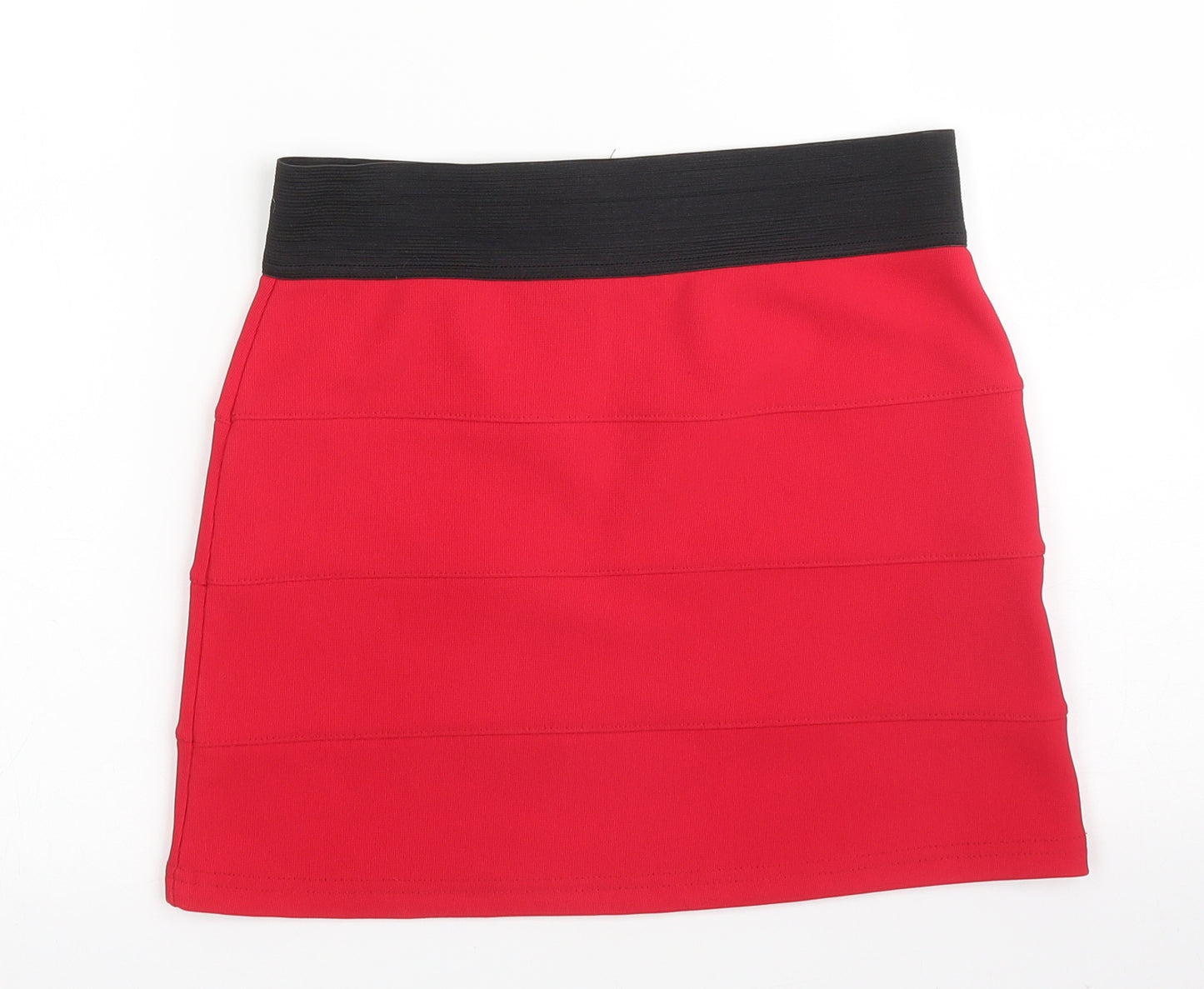 Miss Selfridge Womens Red   Bandage Skirt Size 8