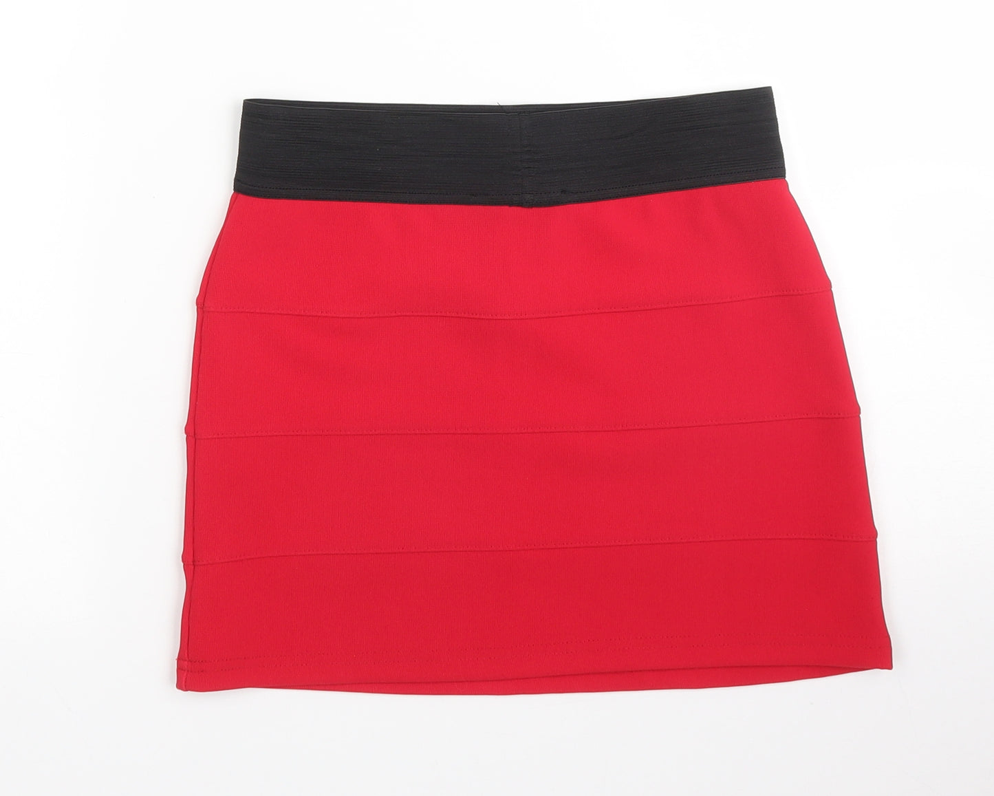 Miss Selfridge Womens Red   Bandage Skirt Size 8