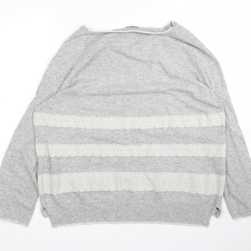 Phase Eight Womens Grey   Pullover Jumper Size 8