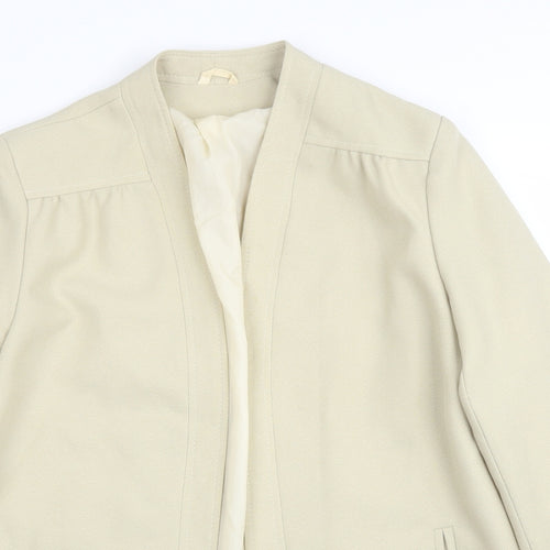 Quality Fashion Womens Beige   Jacket Blazer Size 14