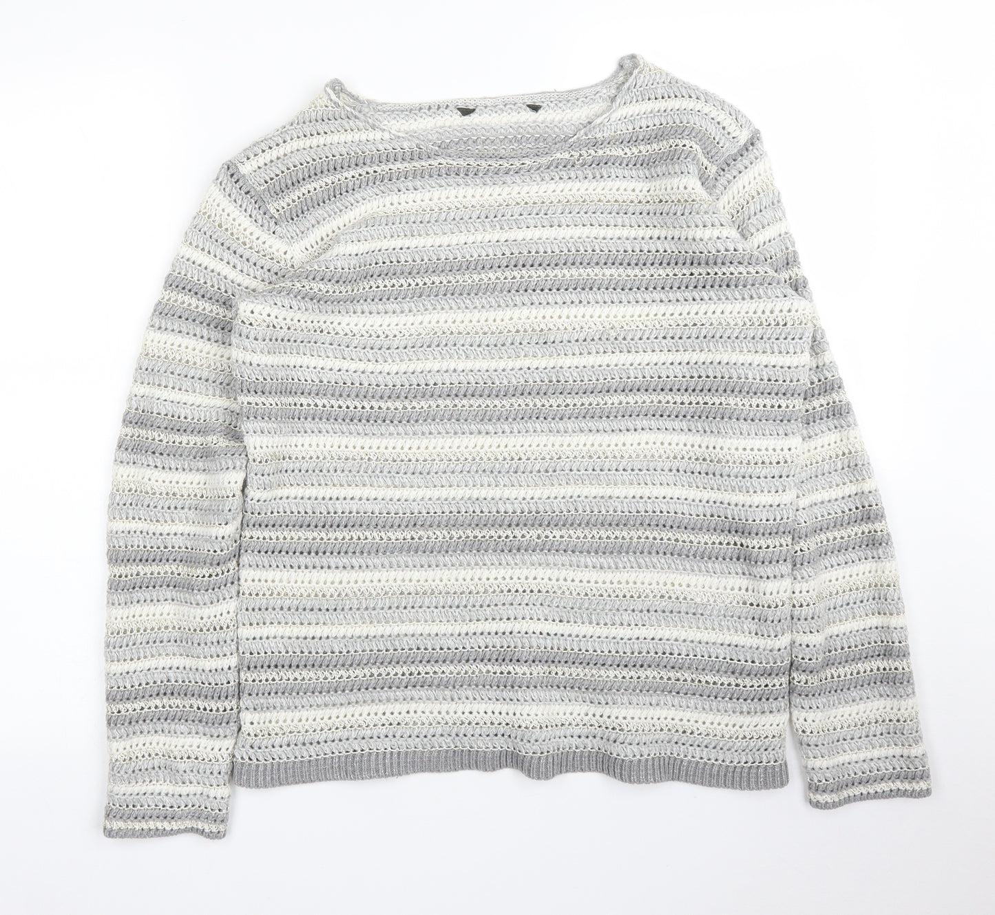 Preworn Womens Grey   Pullover Jumper Size 14