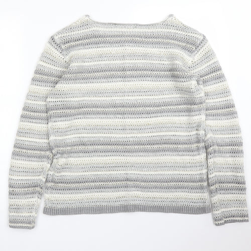 Preworn Womens Grey   Pullover Jumper Size 14