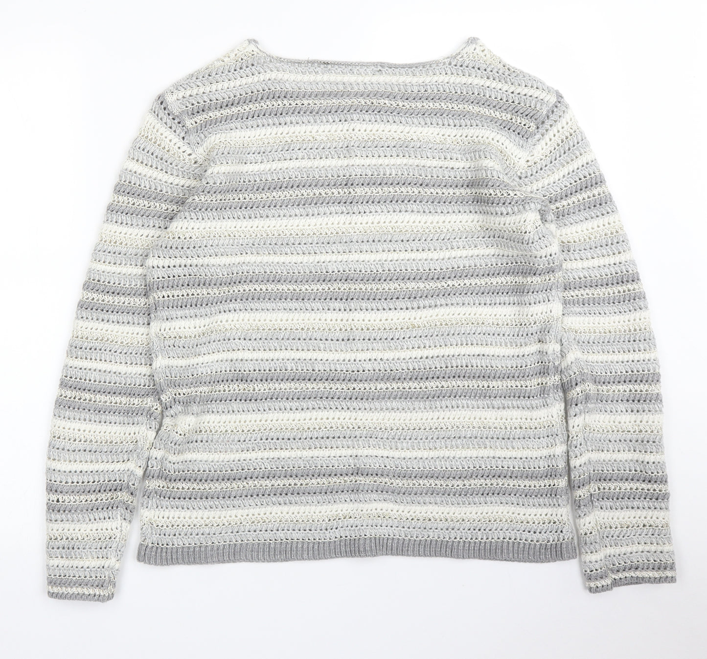 Preworn Womens Grey   Pullover Jumper Size 14