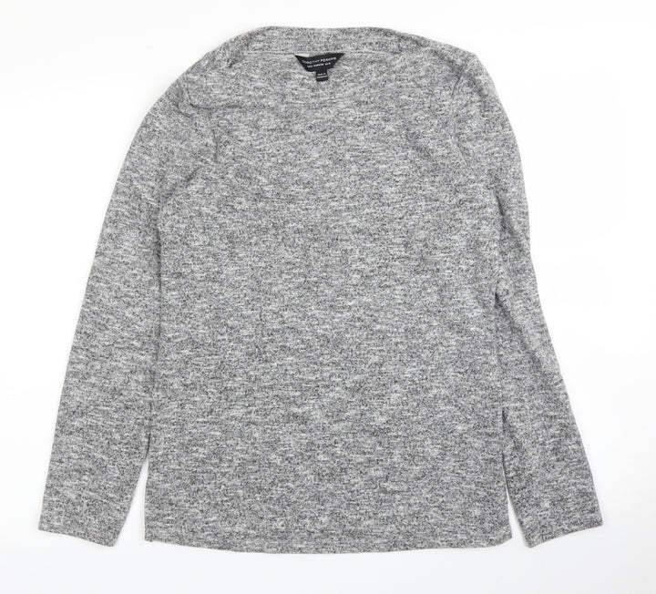 Dorothy Perkins Womens Grey   Pullover Jumper Size 10