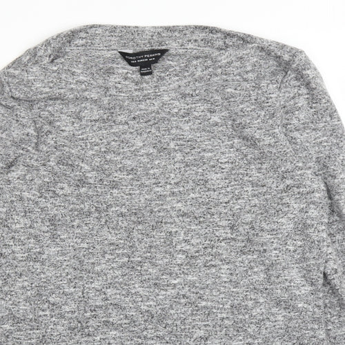 Dorothy Perkins Womens Grey   Pullover Jumper Size 10