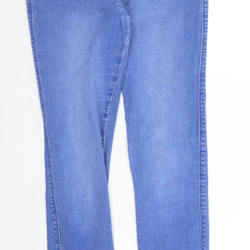NEXT Womens Blue  Denim Skinny Jeans Size 10 L28 in