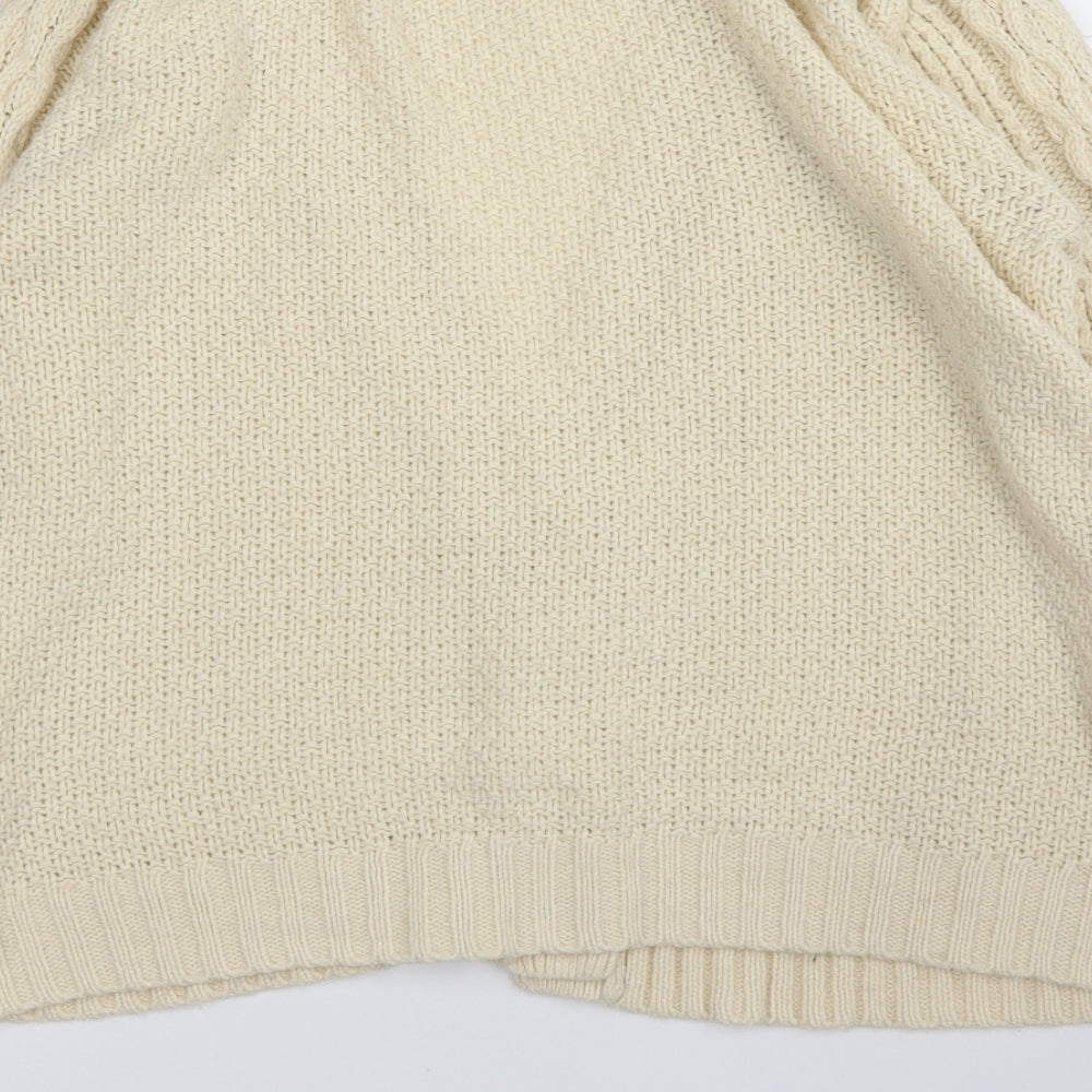 Primark Womens Ivory   Cardigan Jumper Size 12