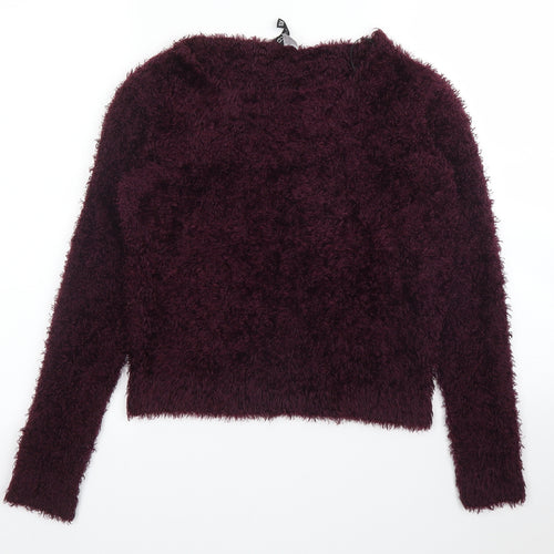 H&M Womens Purple   Pullover Jumper Size XS