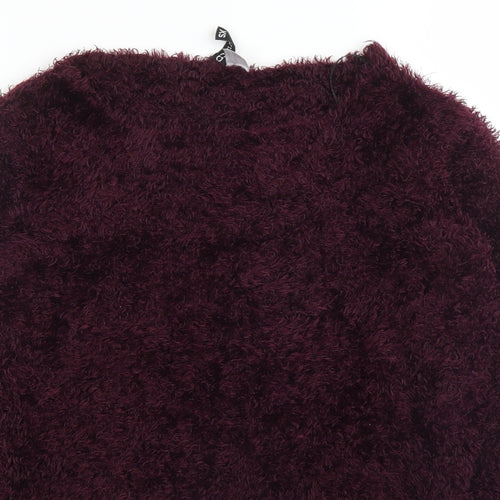 H&M Womens Purple   Pullover Jumper Size XS