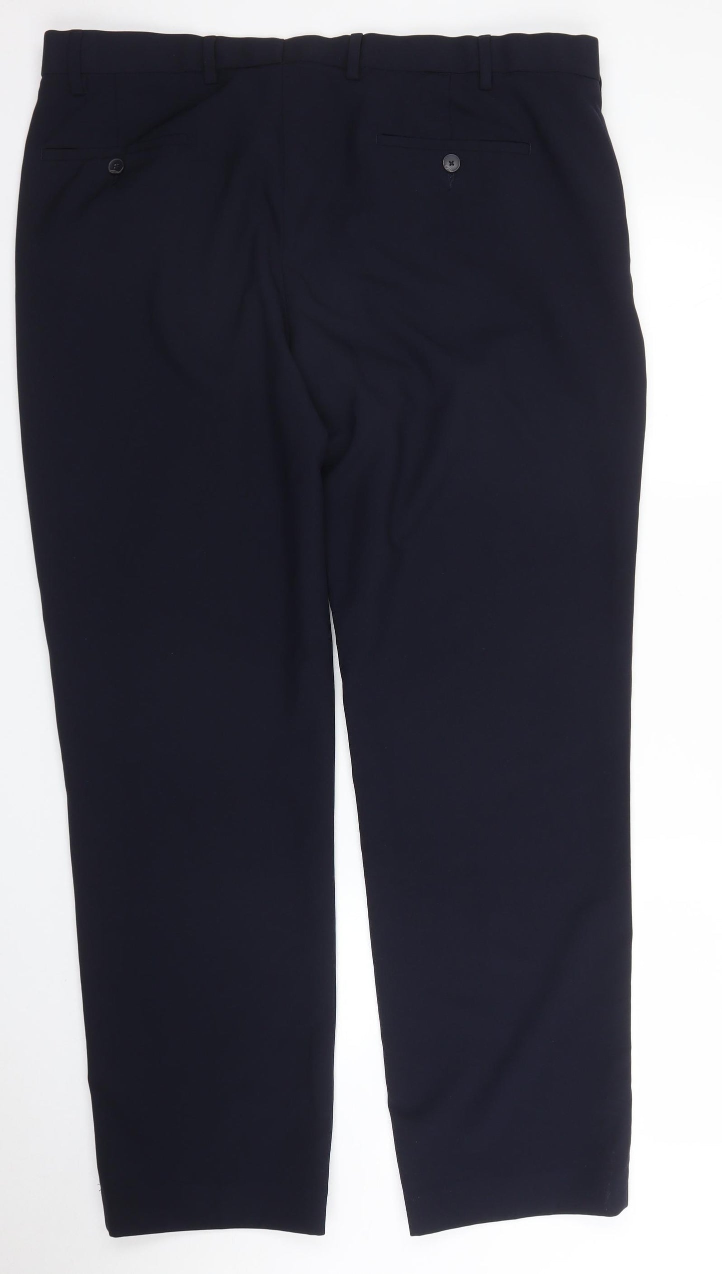 M&S Mens Blue   Trousers  Size 40 in L31 in