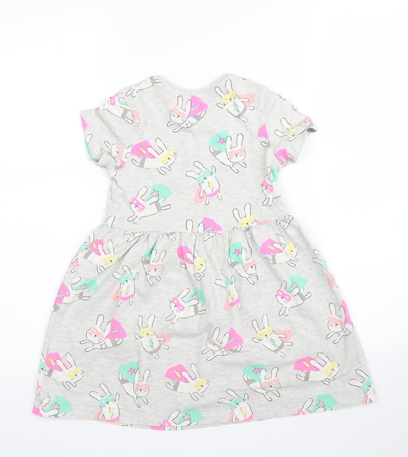 M&S Girls Grey   A-Line  Size 5-6 Years