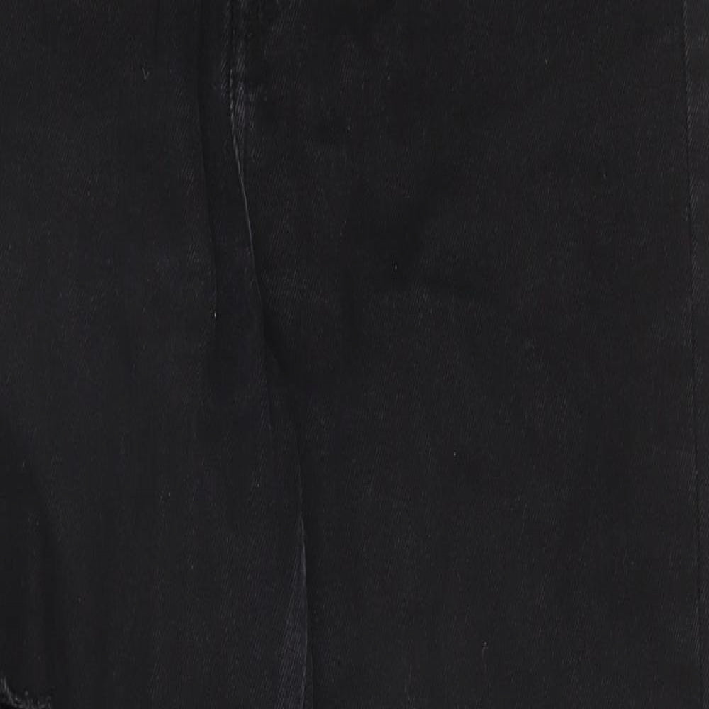 Primark Womens Black  Denim Mom Jeans Size 10 L28 in