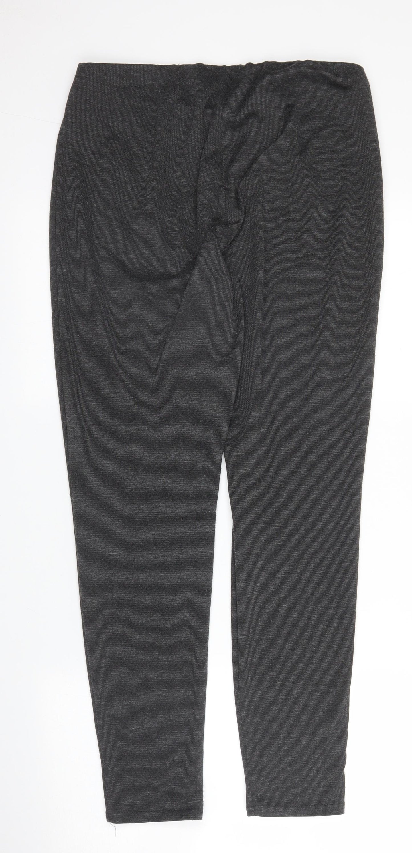 Pinns Womens Grey   Carrot Leggings Size 14 L28 in