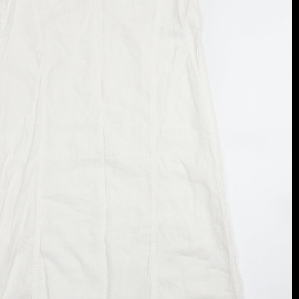 F&F Womens White   A-Line  Size 8