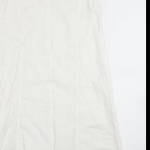 F&F Womens White   A-Line  Size 8