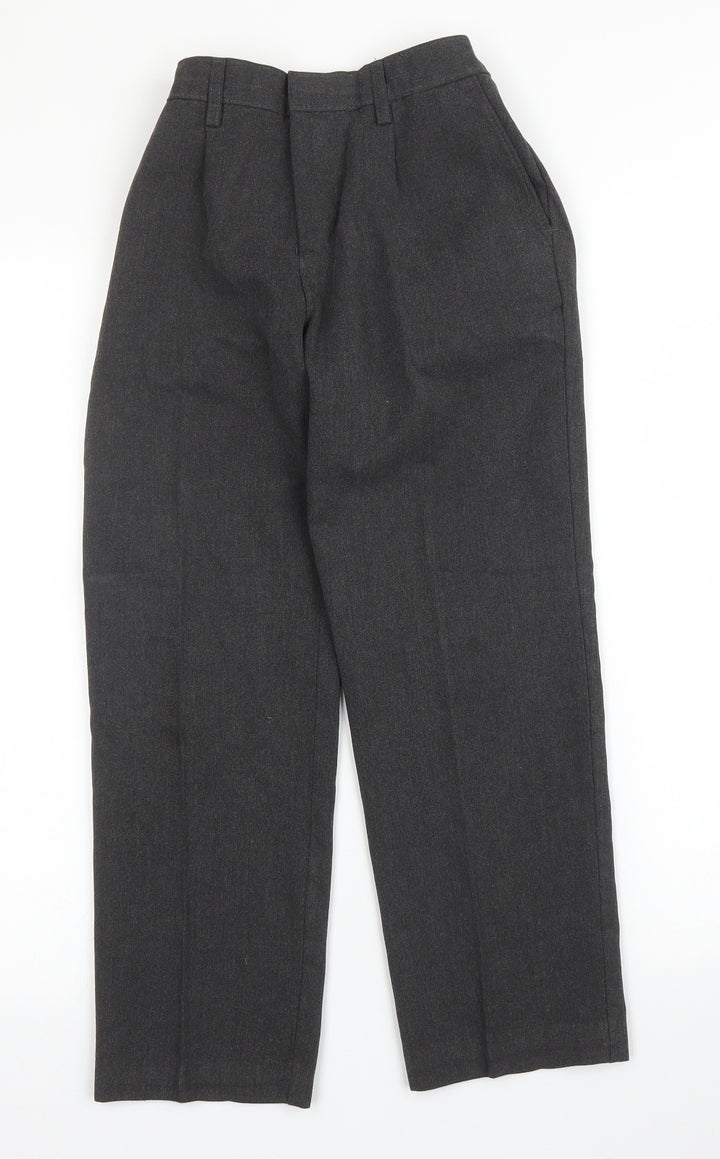 M&S Boys Grey Carpenter Trousers Size 8-9 Years