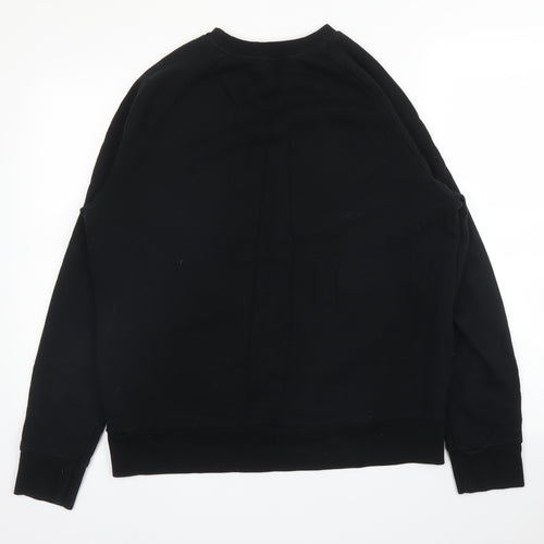 Topman Mens Black   Pullover Jumper Size S
