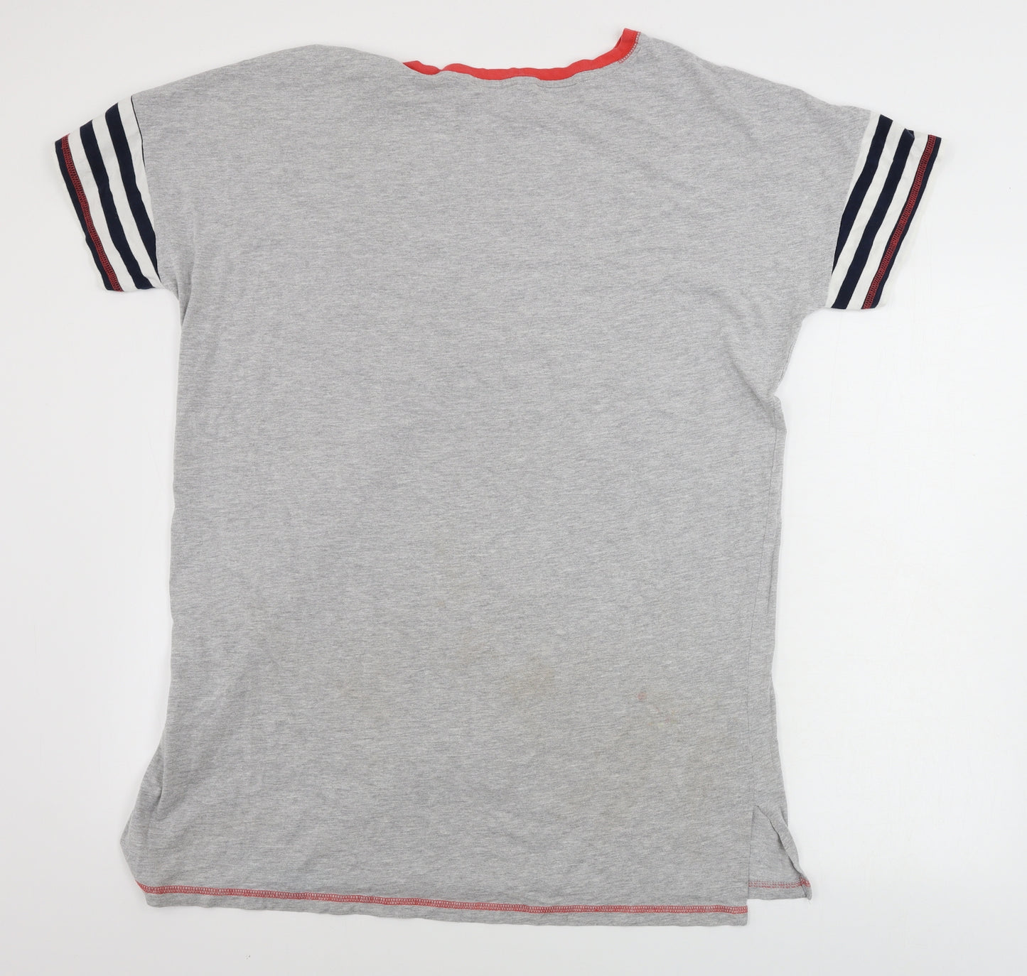 love to lounge    Womens Grey   Basic T-Shirt Size M
