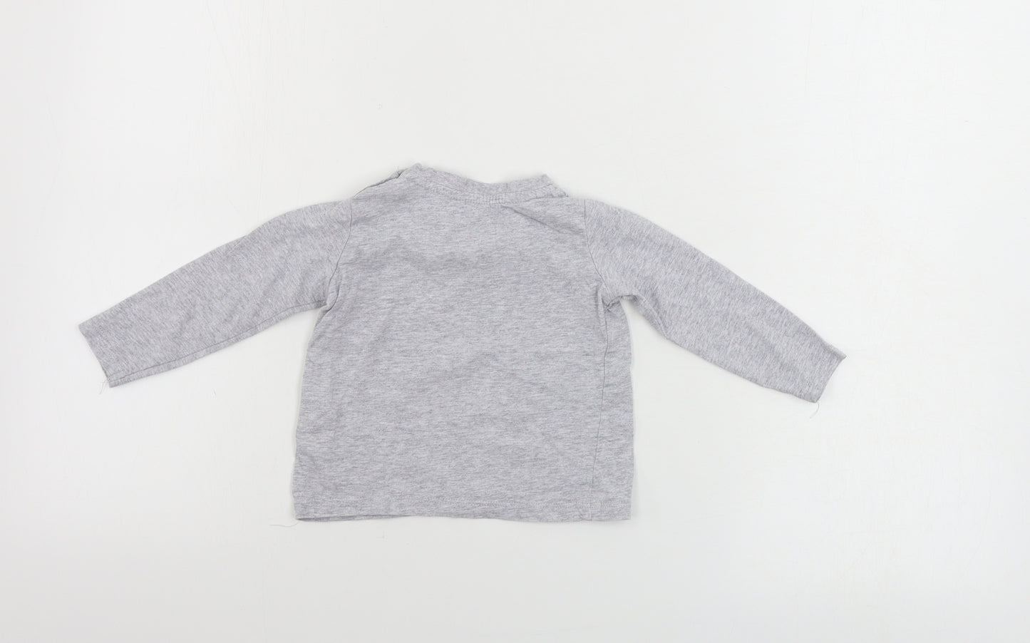 Lupilu  Boys Grey   Basic T-Shirt Size 9-12 Months