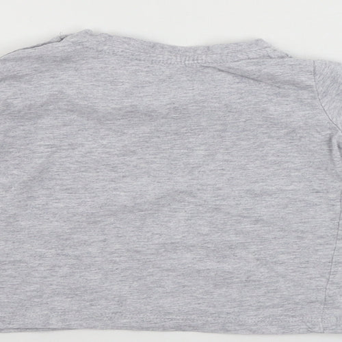 Lupilu  Boys Grey   Basic T-Shirt Size 9-12 Months