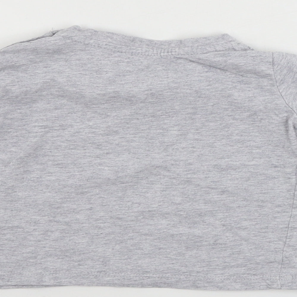 Lupilu  Boys Grey   Basic T-Shirt Size 9-12 Months