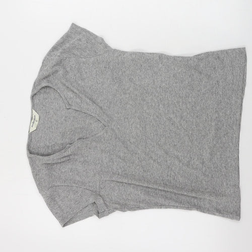 Dorothy Perkins  Womens Grey   Basic T-Shirt Size 12