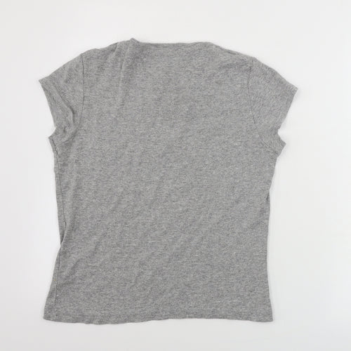Dorothy Perkins  Womens Grey   Basic T-Shirt Size 12