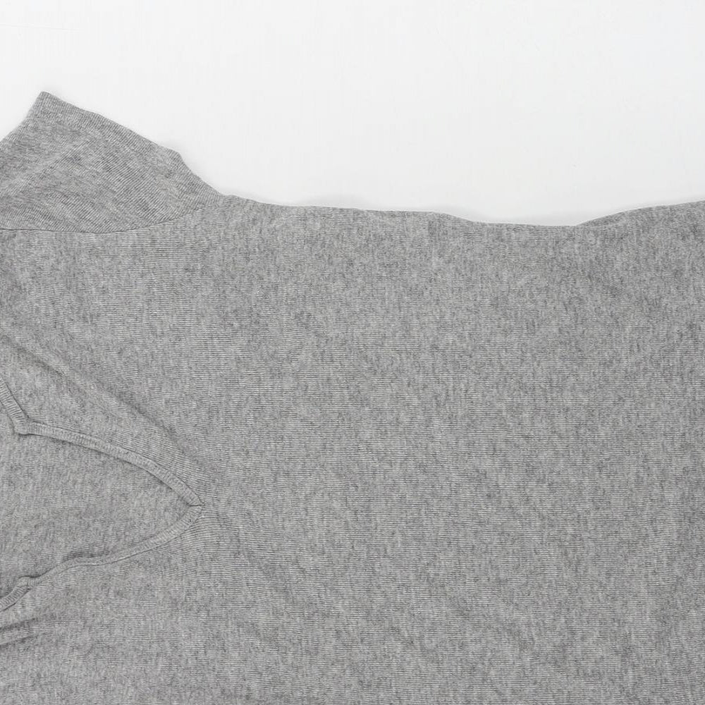Dorothy Perkins  Womens Grey   Basic T-Shirt Size 12