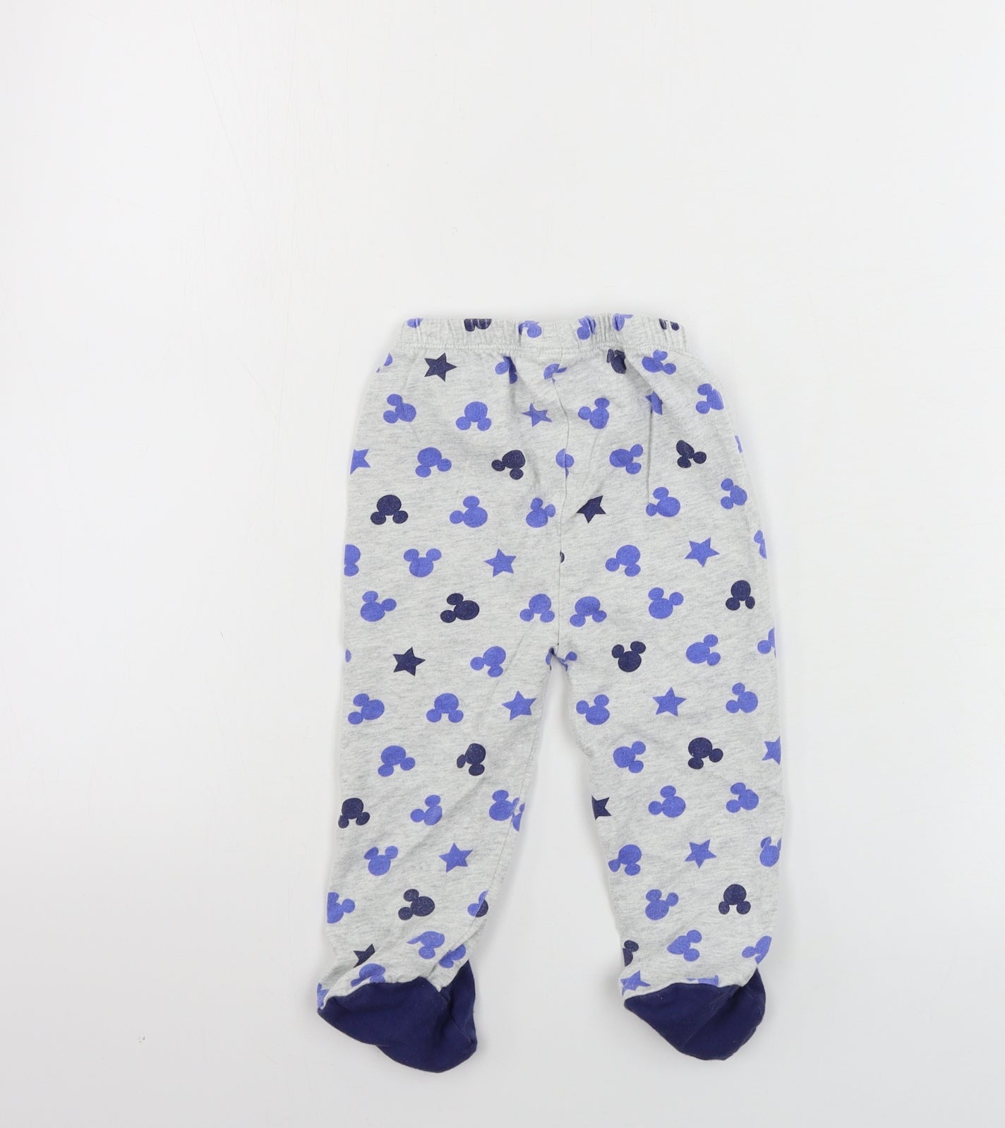 Disney  Boys Grey   Sweatpants Trousers Size 9-12 Months  - DISNEY