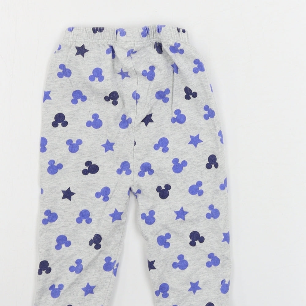 Disney  Boys Grey   Sweatpants Trousers Size 9-12 Months  - DISNEY